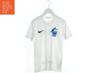 Hvid Nike T-shirt med BMI Atletik mærke fra Nike (str. 128)
