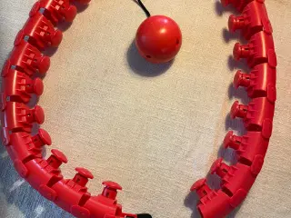 Fitness hulahop ring, med aftagelige led