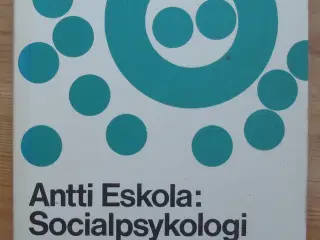 Socialpsykologi af Antti Eskola
