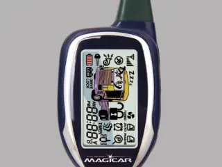 Magicar alarm med fjernstart til 24 v