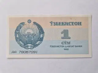 1 So'm Uzbekistan 1992