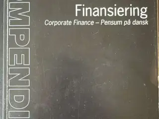 Finansiering - Corporate Finance - Pensum på dansk