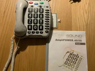 Ældrevenlig fastnettelefon