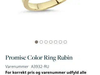 Alliance fingerring sælges