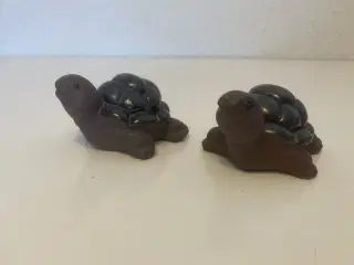 2 Skildpadder ældre dato i keramik