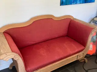 Sofa i eg, retro