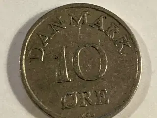 10 Øre 1954 Danmark