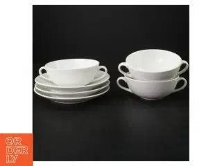 Bouillion kopper fra Royal Copenhagen (str. Ø. og 17,5 cm. ø. 12,5 cm)