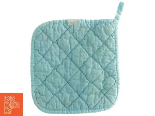 Quiltet grydelap med fuglemotiv (str. 17x16 cm)