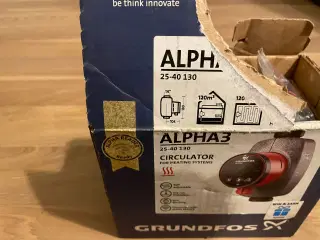 Grundfoss Alpha 3 ny fejlkøb 