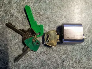Ruko låse cylinder m extre nøgler