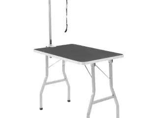 Vaske/trimmebord til kæledyr justérbart med sele