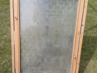 Vindue til toilet 2 lags 12 x 80 x 110 cm