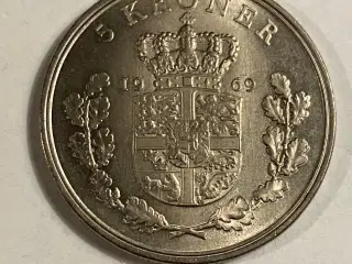 5 Kroner Danmark 1969