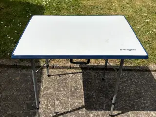 Camping bord 80x60x76cm høj