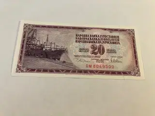20 Dinara 1978 Jugoslavia