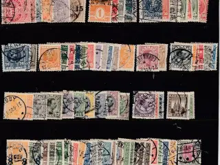 Danmark. Bogtryksmærker. 125 forsk. AFA 3.900 kr.