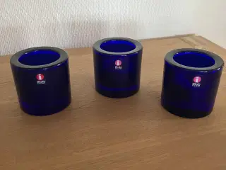 Iittala blå lysestager