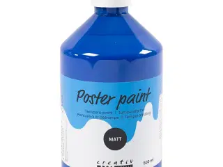 Temperamaling Mat, mørk blå, 500ml/ 1 fl.