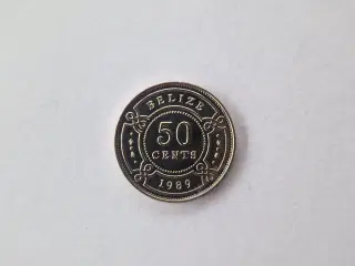 50 Cents Belize 1989