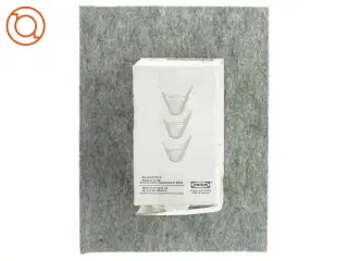 Lysestager 4 stk. fra Ikea (str. 9 x 9 x 14cm)