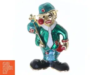 Nål i form af klovn med stok (str. 4,5 cm)