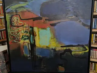 Akryl maleri 84×84