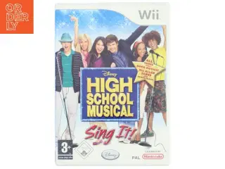 High School Musical: Sing It! Wii spil fra Disney Interactive Studios