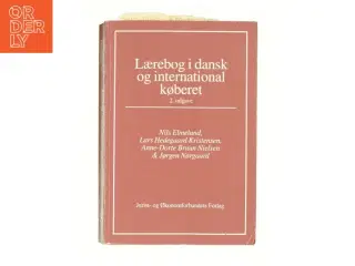 Lærebog i dansk og international køberet af Nils Elmelund (Bog)
