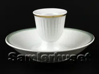 Grøn Melodi Lysestage 7x11½ cm.