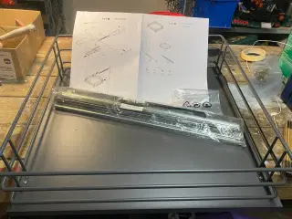 Udtræksskuffer til 60 cm gaderobeskab 