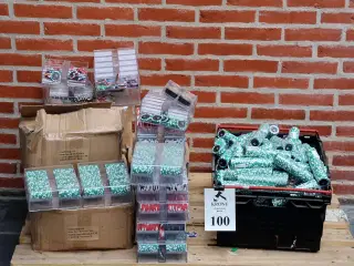 15000 Stk Poker jetoner, ubrugte. 