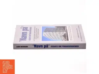 "Navn på" - essays om finansverdenen af Lars Wismann (Bog)