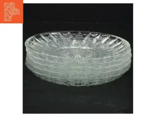 Krystalglas assietter (str. Ø 15 cm)