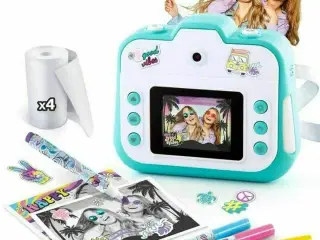 Børnekamera med printer Canal Toys - blå, 12 MP, 2,4"