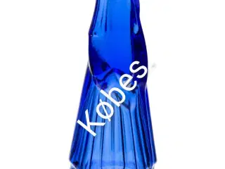 Glas figur lysestage