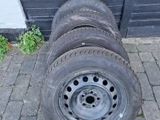 Fælge og vinterdæk Toyota Yaris