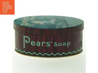 Pears&#39; Soap dekorativ metaldåse fra Pears (str. H. 6 cm. 14 x. 9,5 cm)