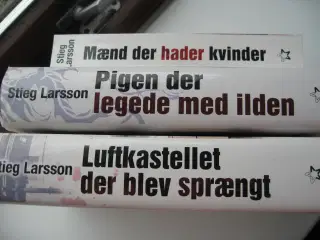 Millenium trilogien af Stieg Larsson