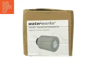 Smart radiatortermostat fra Waterworks (str. Ø 6 cm)