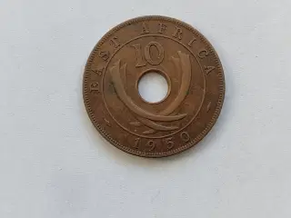 10 Cents East Africa 1950