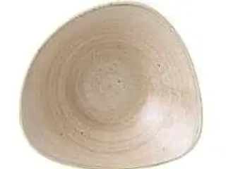 13 stk. Tallerken trekantet dyb creme 235 mm Stonecast Churchill