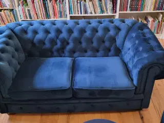 Lækker Chesterfield sovesofa gruppe