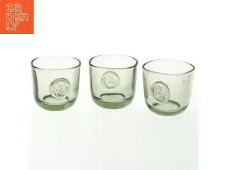 Glas krukker med låg (str. 7x6 cm)
