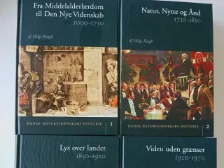 Dansk naturvidenskabs historie. Bind 1-4