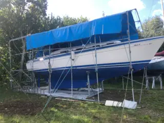 Solidt bådstativ/telt 