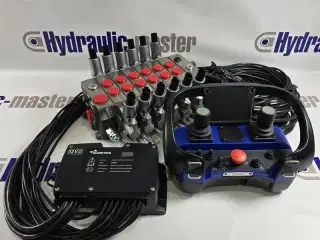 Ventil DPX100 og radiofjernbetjening RC 400
