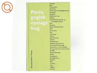 Pædagogisk opslagsbog : alfabetisk ordnet (Bog)