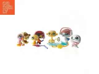 Littlest Pet Shop figurer med tilbehør fra Littlest Petshop (str. 3,5 cm og 5 cm)