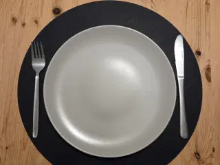 Vendbar dækkeserviet Ø38 cm